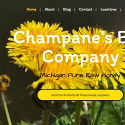 champanes bee company website